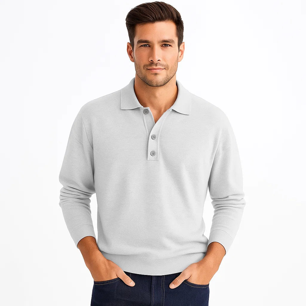 Men_Polo_Shirt_White_Short_Sleeve_Arc&Loom