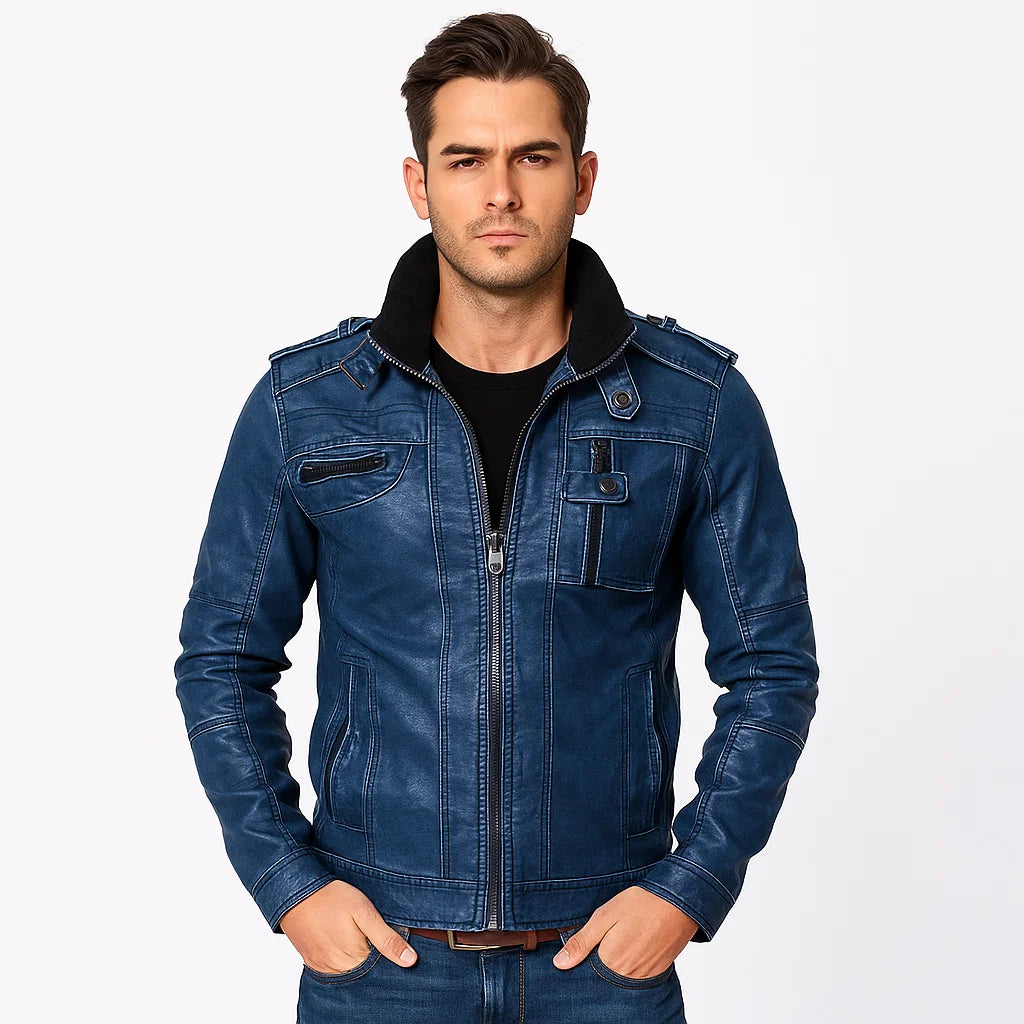 Men_Stylish_Leather_Blue_Jacket_Scratch_Resistant_Durable_Arc&Loom
