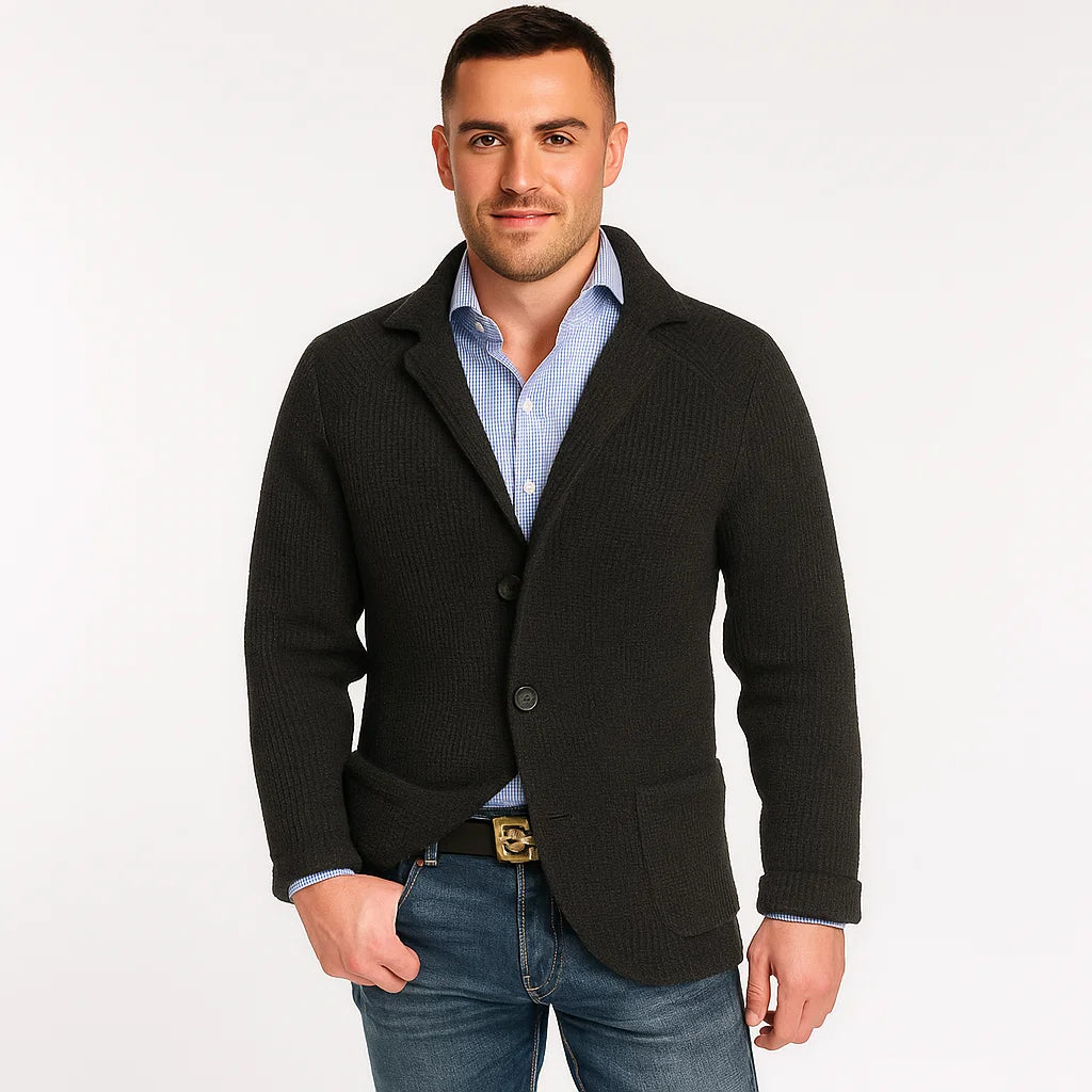 Men_Cashmere_Cardigan_Black_Soft_Knit_Button_Front_Arc&Loom
