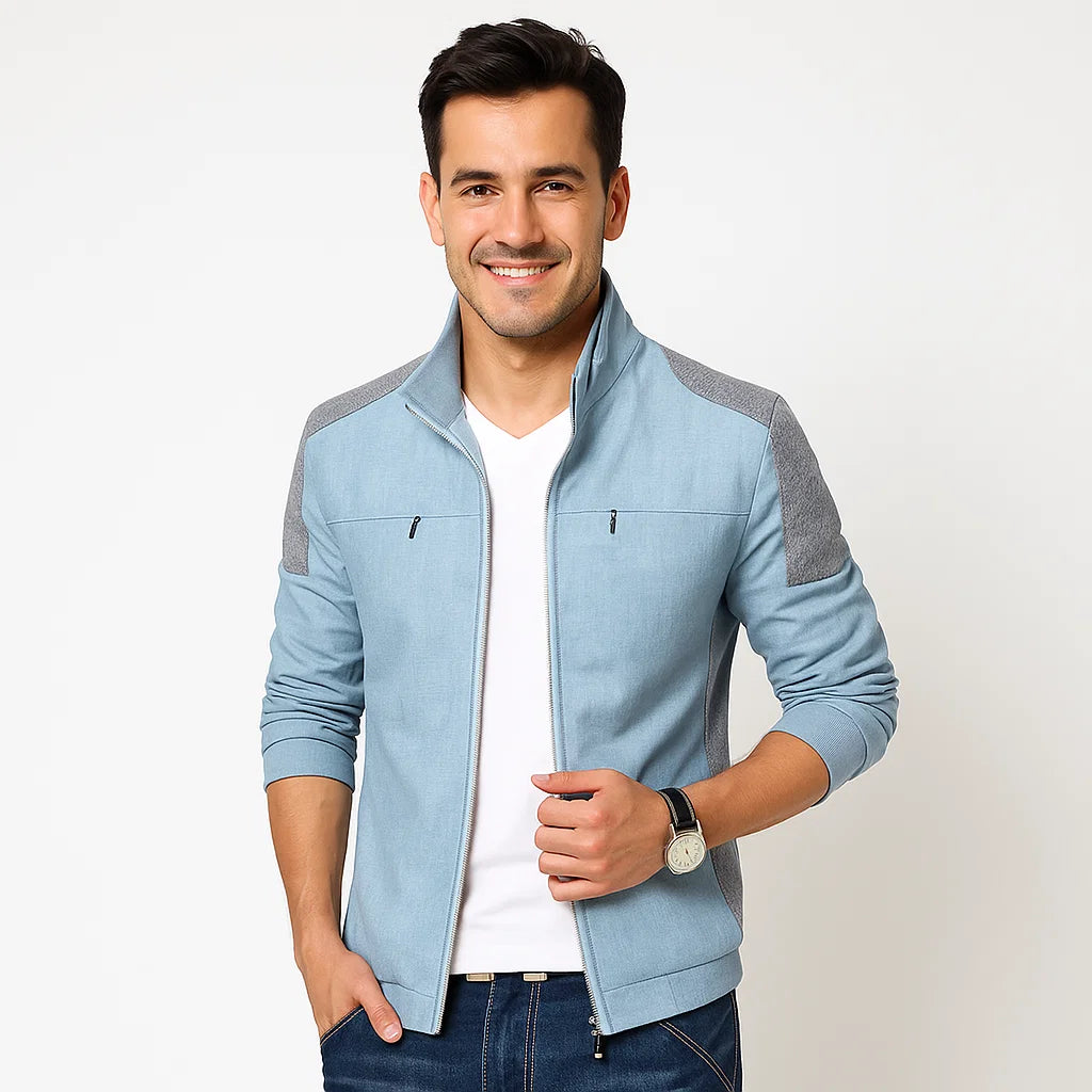 Men_Summer_Jacket_Blue_Lightweight_Casual_Fit_Arc&Loom