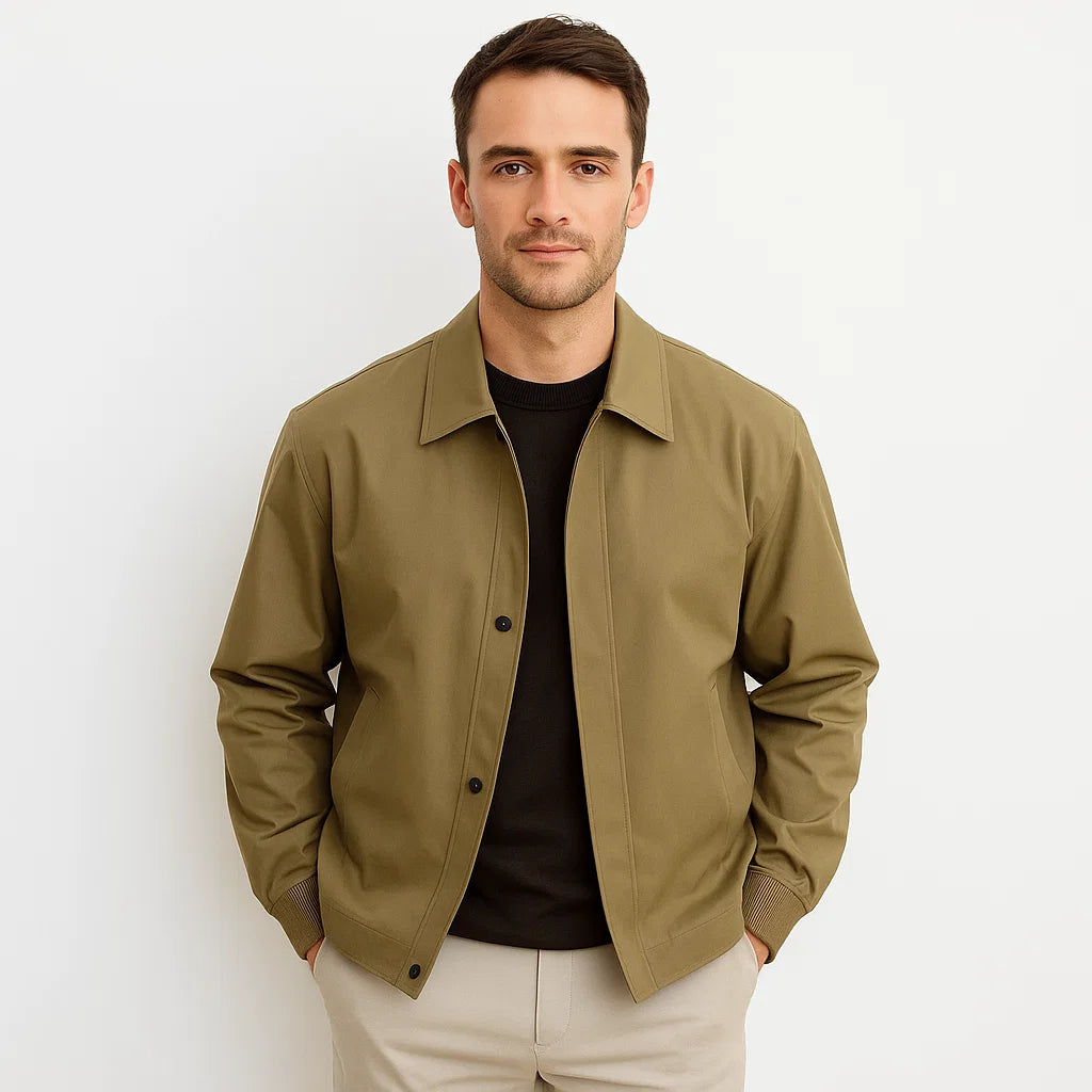 Men_Relaxed_Fit_Overcoat_Khaki_Classic_Winter_Wear_Arc&Loom