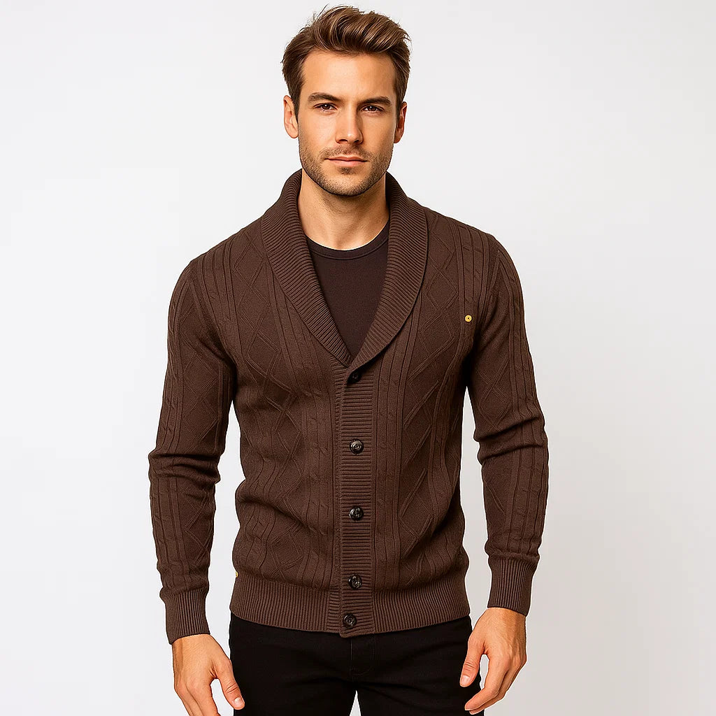 Men_Heritage_Cardigan_Dark_Brown_Knit_Button_Front_Classic_Fit_Arc&Loom