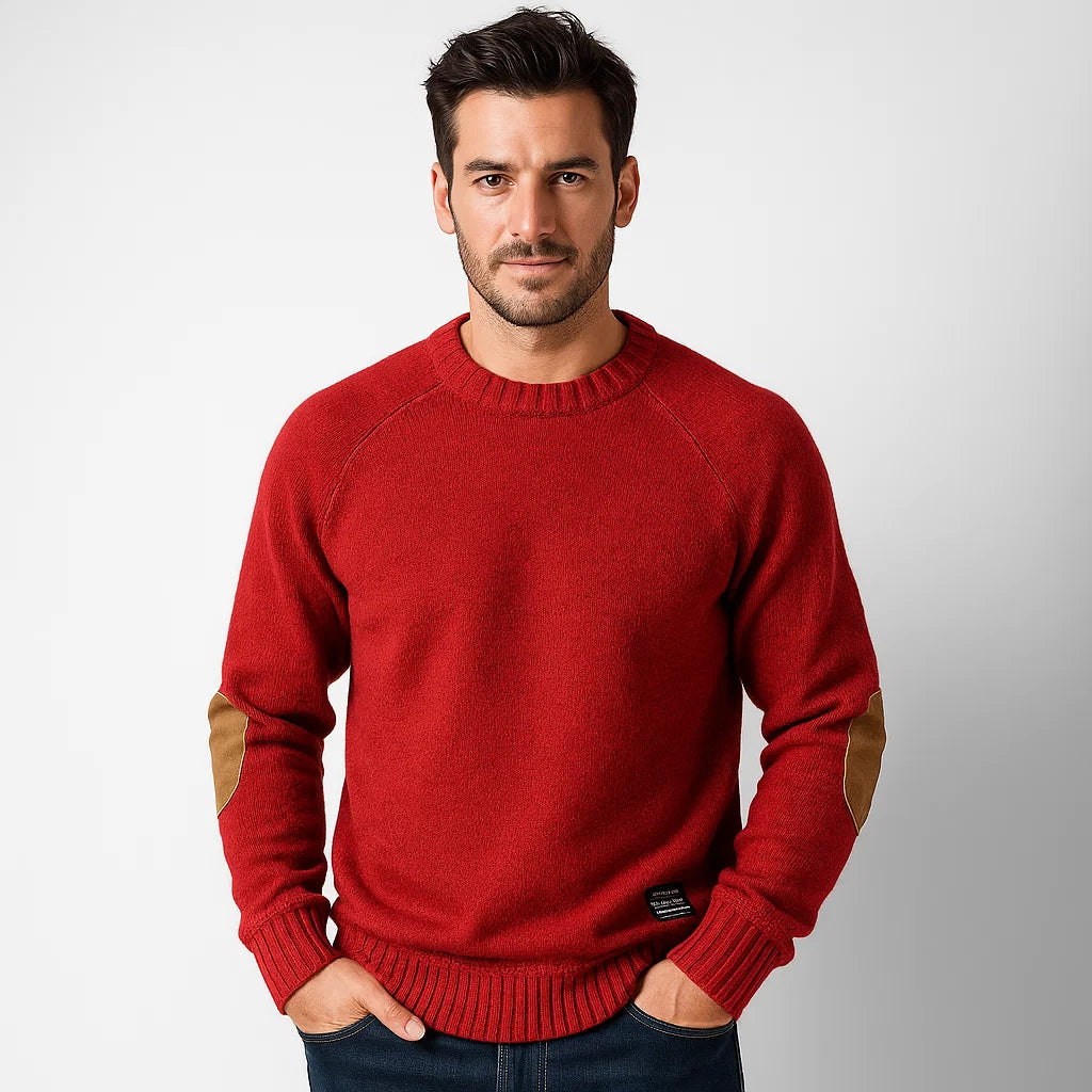 Men_Sweater_Red_Regular_Fit_Crew_Neck_Long_Sleeve_Arc&Loom