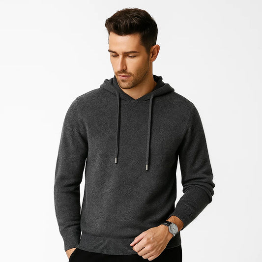 Men_Hoodie_Sweater_Drak_Gray_Regular_Fit_Drawstring_Hood_Arc&Loom