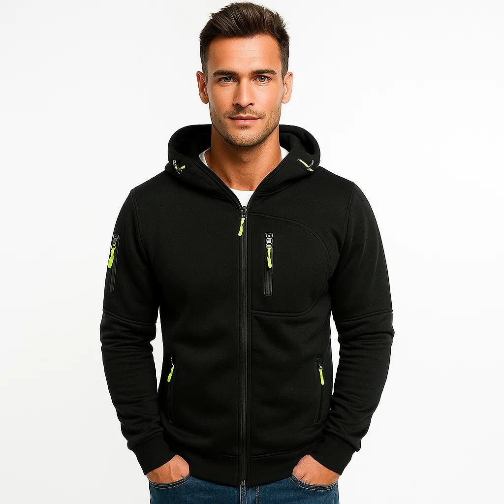 Men_Comfortable_Hoodie_Black_Cotton_Blend_Casual_Fit_Arc&Loom