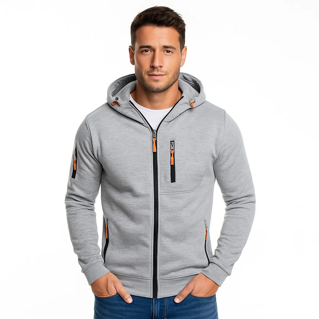 Men_Comfortable_Hoodie_Light_Gray_Cotton_Blend_Casual_Fit_Arc&Loom