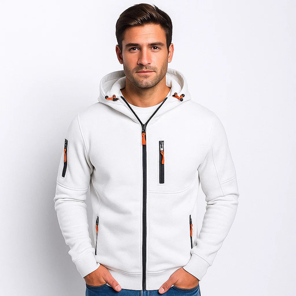 Men_Comfortable_Hoodie_White_Cotton_Blend_Casual_Fit_Arc&Loom