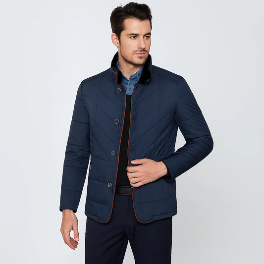 Men_Insulated_Winter_Coat_Blue_Waterproof_Fur_Collar_Arc&Loom