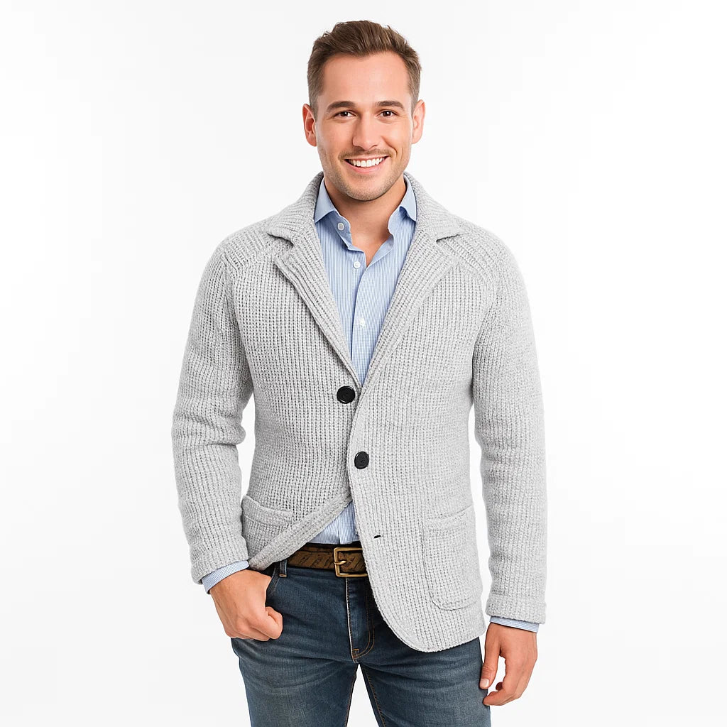Men_Cashmere_Cardigan_White_Soft_Knit_Button_Front_Arc&Loom