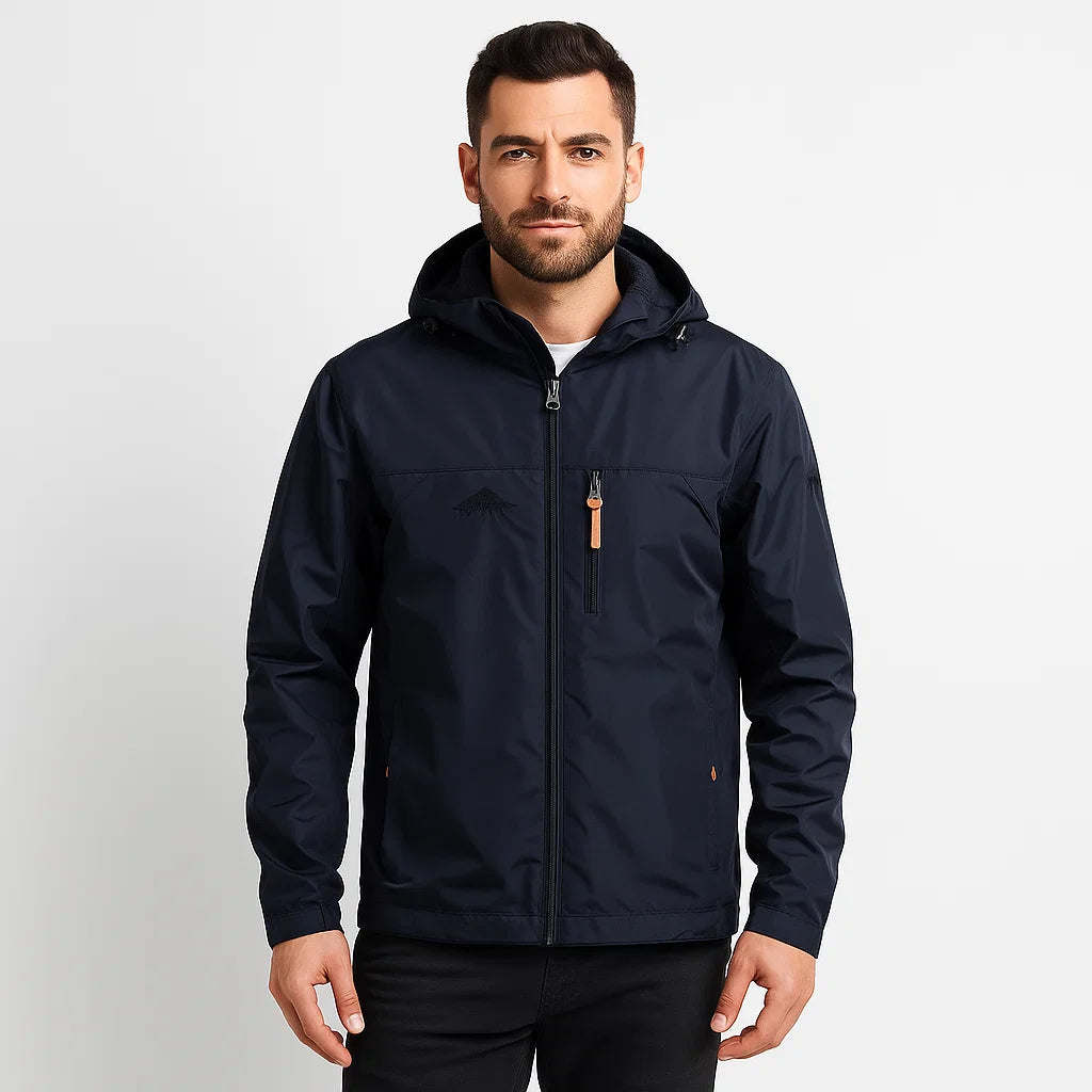 Men_Waterproof_Hooded_Jacket_Blue_Casual_Fit_Arc&Loom