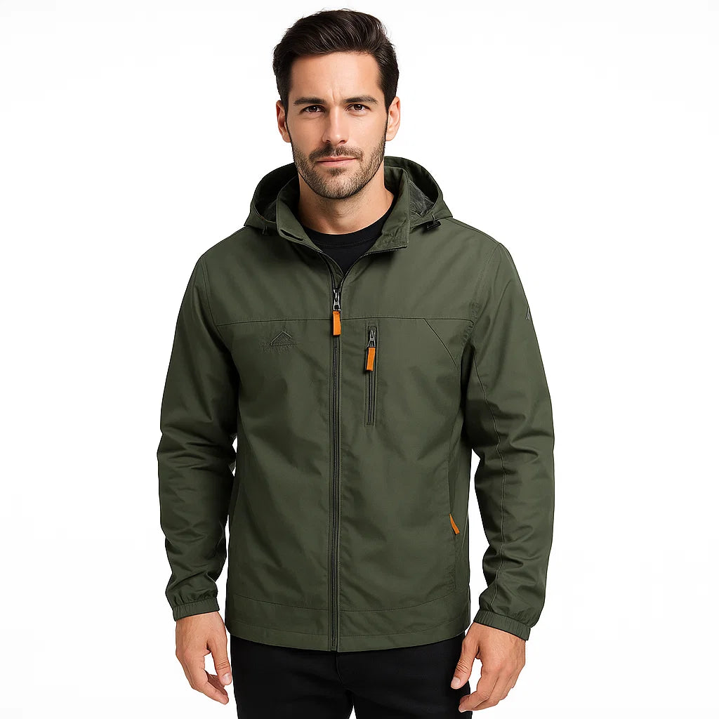 Men_Waterproof_Hooded_Jacket_Green_Casual_Fit_Arc&Loom