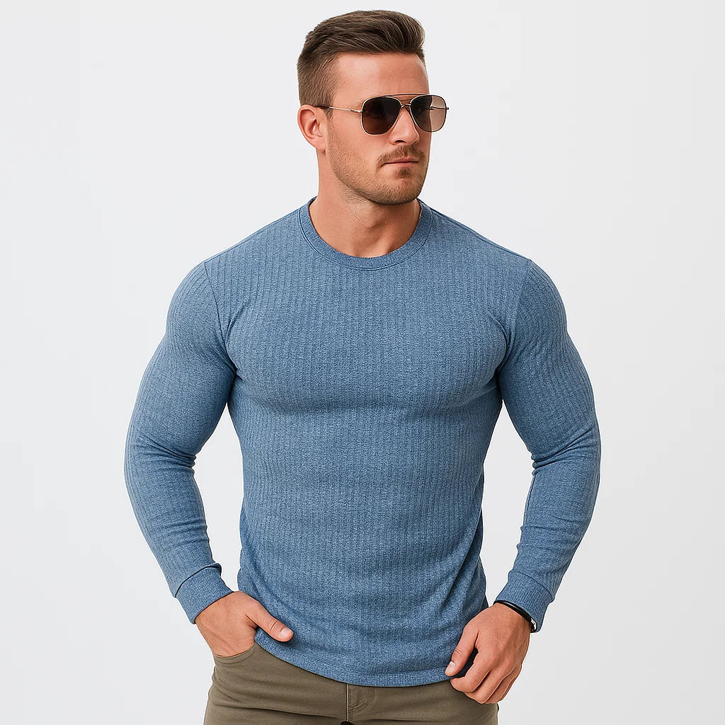 Men_Sweater_Blue_Soft_Knit_Modern_Fit_Arc&Loom