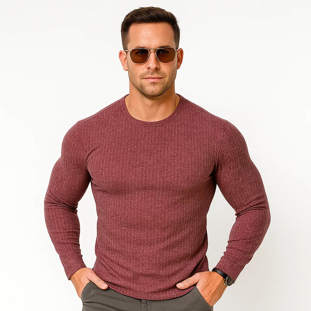 Men_Sweater_Red_Soft_Knit_Modern_Fit_Arc&Loom