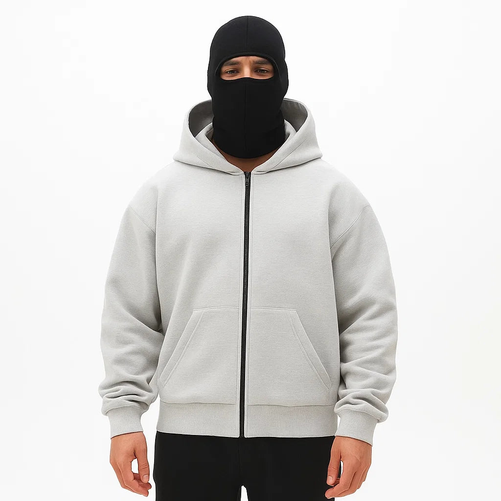 Men_Pullover_Hoodie_Light_Gray_Cotton_Blend_Regular_Fit_Arc&Loom