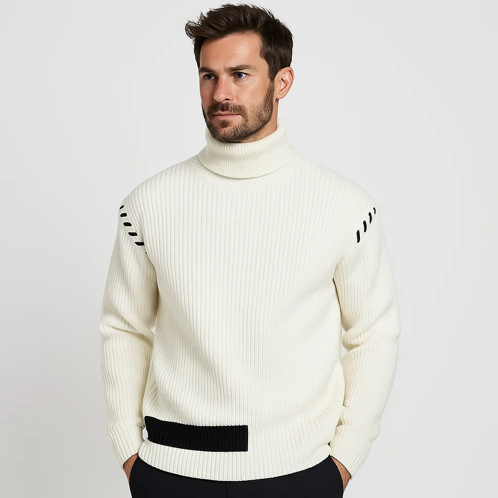 Men_Soft_Knit_Sweater_White_Turtleneck_Casual_Fit_Arc&Loom