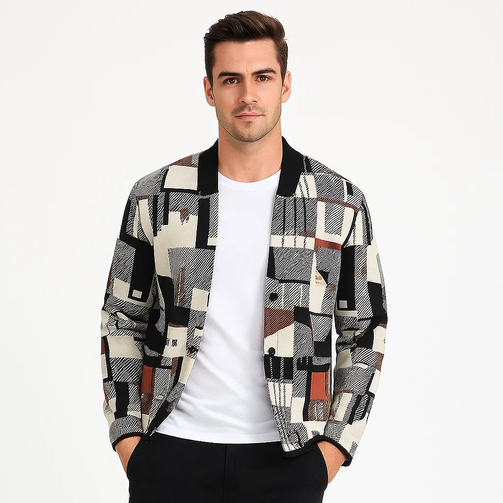 Men_Wool_Cardigan_Soft_Knit_Patchwork_Design_Arc&Loom