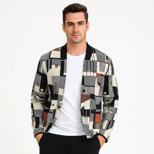 Men_Wool_Cardigan_Soft_Knit_Patchwork_Design_Arc&Loom