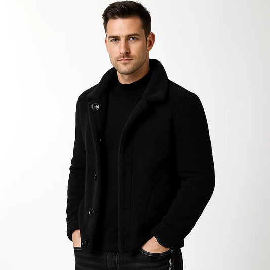 Men_Vegan_Fur_Jacket_Black_Warm_Winter_Outerwear_Arc&Loom