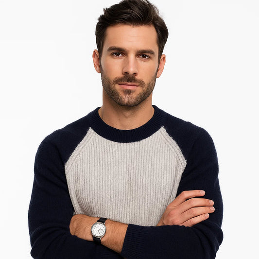 Men_Wool_Sweater_Gray_Color_Block_Knit_Casual_Fit_Arc&Loom